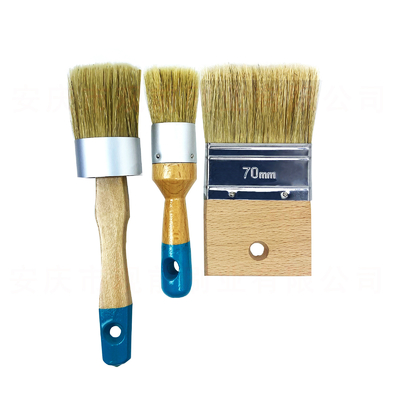 3 Piece Set of Wax Painting DIY Coating for Wax on Furniture by Wax brushes