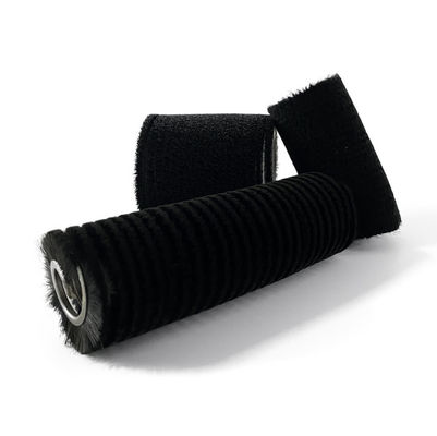 External Winding Roller Brush For Glass Cleaning, Steel Plate Treatment And Bleaching Dyeing Industry