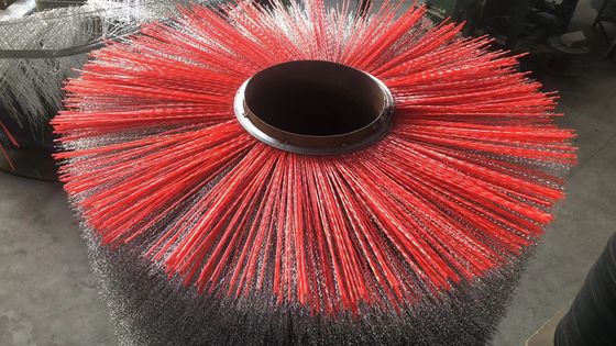 Total Outer Diameter 900mm Length 1200mm Central Sweeping Brush Combo Wire