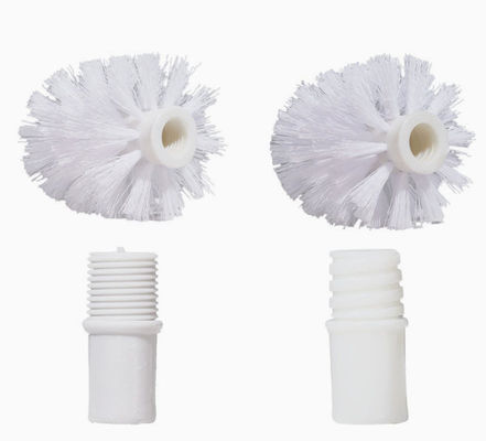 Plastic Toilet Brush Head Replacement With Bristle Color For Kitchen And Bathroom Cleaning