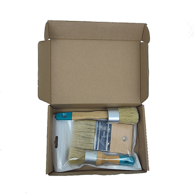 3 Piece Set of Wax Painting DIY Coating for Wax on Furniture by Wax brushes