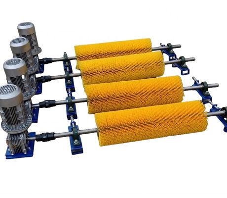 Wear-resistant Nylon Electric Cleaning Roller Brush Conveyor Belt Cleaner for Cement Coal Mine Sand Plant