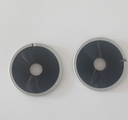 Dustproof Aluminum Alloy Sealing Ring Brush Metal Backed Crimped Filament