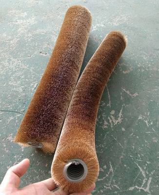 Steel Plate Rust Removing Steel Wire Rolling Brush Steel Strip Winding Carbonized Wood Board Grinding