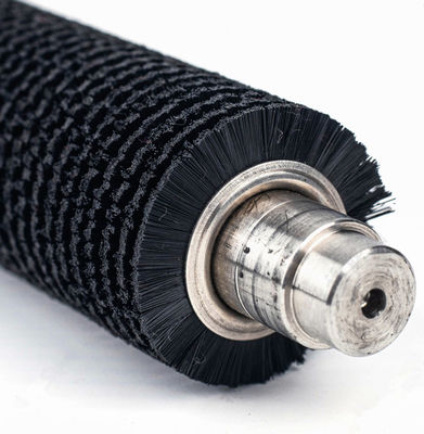 High Density Nylon Wire Brush Roller For Glass And LCD Panel Cleaning