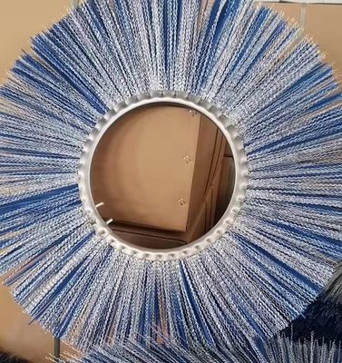 Inner Diameter 300mm  High Strength Wear Resistant Plastic Wire Brush Flat Steel Ring