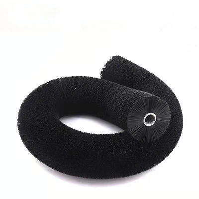 Cylindrical Coil Nylon Spring Brush Soft Nylon Polishing Brush Rotary Brush
