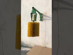 الموقع الأفقي فرشاة الخدش الآلية من نايلون PP