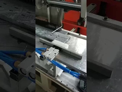 فرشاة بلاط القاعدة من البلاستيك البيضاء النيلونية المسطحة