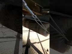 مساحة الحزام غير المزودة بالكهرباء لمناجم الفحم OEM طائرة فرشاة سلبية قابلة للتخصيص